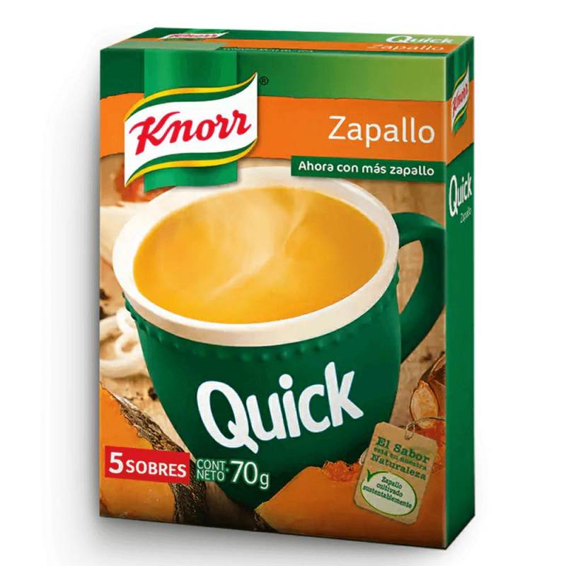 Sopa Quick Zapallo.........x5U
